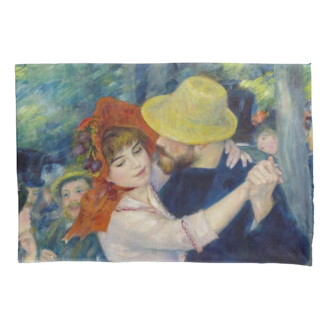 Pierre-Auguste Renoir - Dance at Bougival Pillowcase (Front)