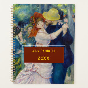 Pierre-Auguste Renoir - Dance at Bougival Planner