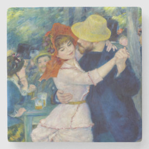 Pierre-Auguste Renoir - Dance at Bougival Stone Coaster
