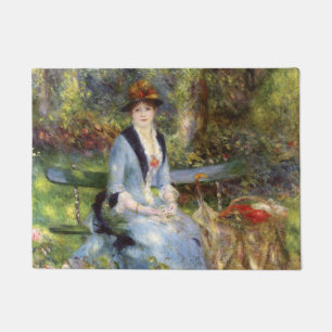 Pierre-Auguste Renoir - Dans les Roses Doormat