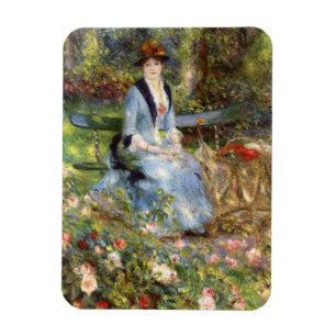 Pierre-Auguste Renoir - Dans les Roses Magnet