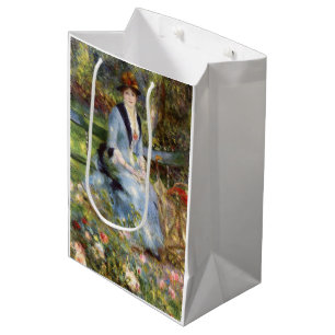 Pierre-Auguste Renoir - Dans les Roses Medium Gift Bag