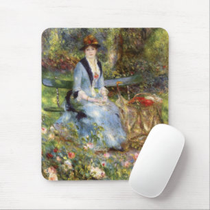 Pierre-Auguste Renoir - Dans les Roses Mouse Pad