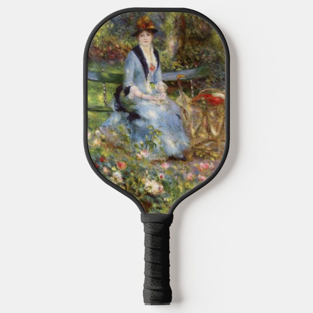 Pierre-Auguste Renoir - Dans les Roses   Pickleball Paddle (Front)