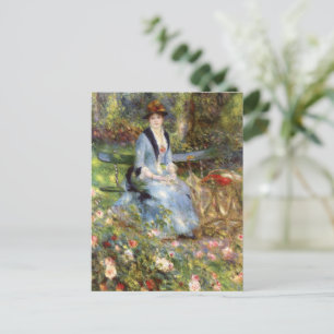 Pierre-Auguste Renoir - Dans les Roses Postcard