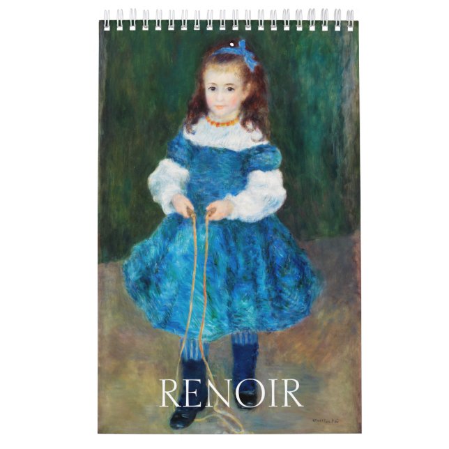PIERRE AUGUSTE-RENOIR  FINE ART CALENDAR (Cover)