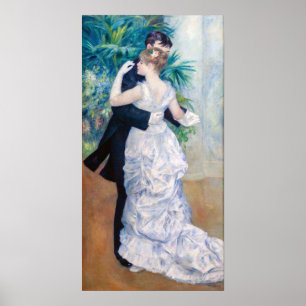 Pierre Auguste Renoir fine art - City Dance Poster