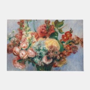 Pierre-Auguste Renoir - Flowers in a Vase Doormat