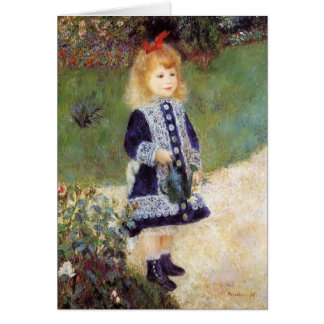 Pierre-Auguste Renoir- Girl with a Watering Can