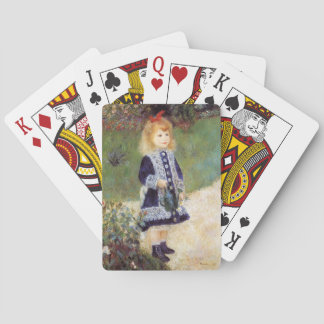 Pierre-Auguste Renoir- Girl with a Watering Can Playing Cards