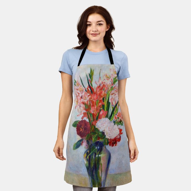 Pierre-Auguste Renoir - Gladioli Apron (Worn)