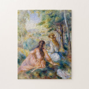 Pierre-Auguste Renoir - In the Meadow Jigsaw Puzzle