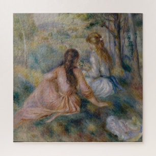 Pierre Auguste Renoir In the Meadow Jigsaw Puzzle