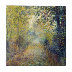 Pierre-Auguste Renoir - In the Woods Ceramic Tile