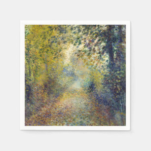 Pierre-Auguste Renoir - In the Woods Napkin