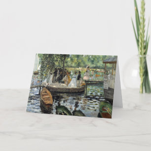 Pierre-Auguste Renoir - La Grenouillere Card