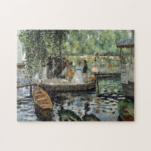 Pierre-Auguste Renoir - La Grenouillere Jigsaw Puzzle (Horizontal)