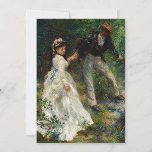 Pierre-Auguste Renoir - La Promenade Thank You Card