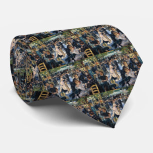 Pierre-Auguste Renoir , “ Le Moulin de la Galett ” Tie