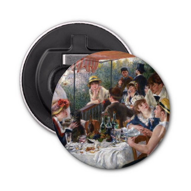 Pierre-Auguste Renoir - Luncheon of Boating Party Bottle Opener (Front)