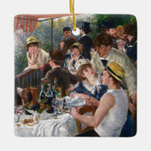 Pierre-Auguste Renoir - Luncheon of Boating Party Ceramic Ornament