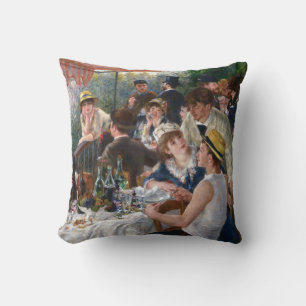 Pierre-Auguste Renoir - Luncheon of Boating Party Cushion