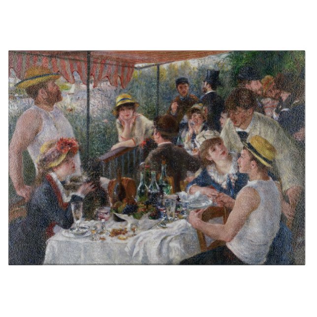 Pierre-Auguste Renoir - Luncheon of Boating Party Cutting Board (Front)