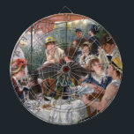 Pierre-Auguste Renoir - Luncheon of Boating Party Dartboard<br><div class="desc">Luncheon of the Boating Party / Le Dejeuner des canotiers - Pierre-Auguste Renoir,  1880-1881</div>