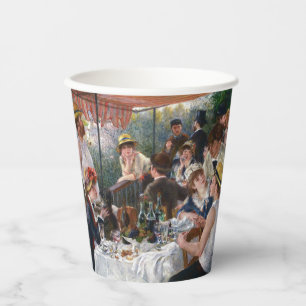 Pierre-Auguste Renoir - Luncheon of Boating Party Paper Cups