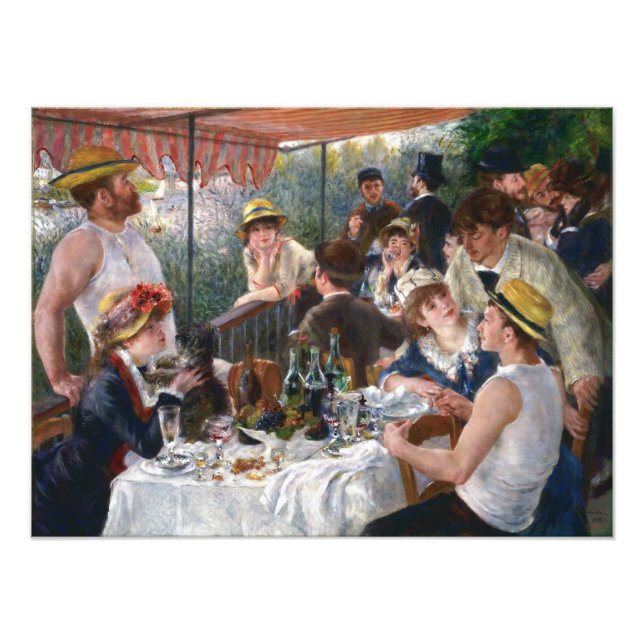 Pierre-Auguste Renoir - Luncheon of Boating Party Photo Print (Front)