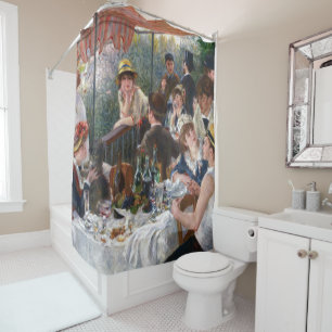Pierre-Auguste Renoir - Luncheon of Boating Party Shower Curtain