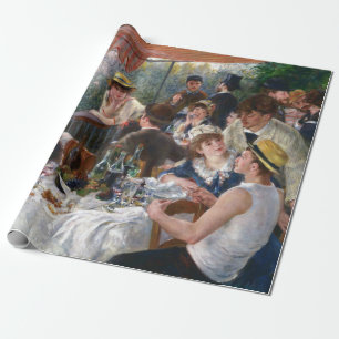 Pierre-Auguste Renoir - Luncheon of Boating Party Wrapping Paper