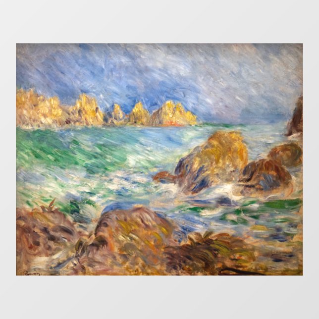 Pierre-Auguste Renoir - Marine, Guernesey (Sheet)