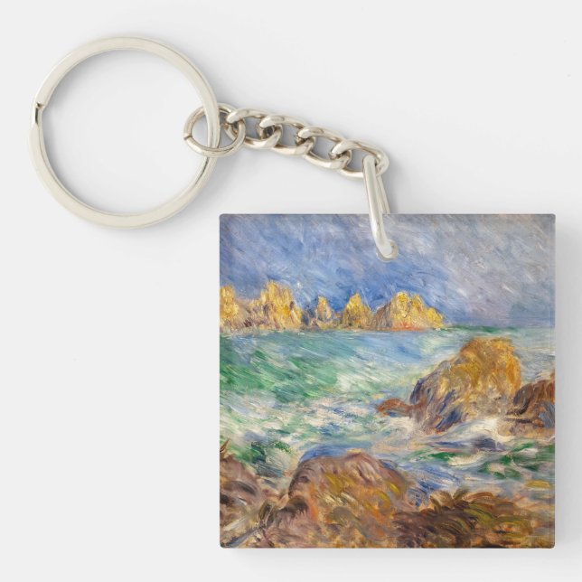 Pierre-Auguste Renoir - Marine, Guernesey Key Ring (Front)