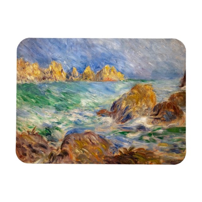 Pierre-Auguste Renoir - Marine, Guernesey Magnet (Horizontal)