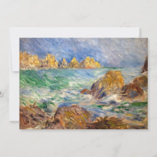 Pierre-Auguste Renoir - Marine, Guernesey Thank You Card