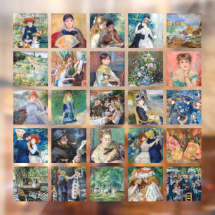 Pierre-Auguste Renoir - Masterpieces Grid Collage