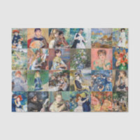 Pierre-Auguste Renoir - Masterpieces Grid Collage