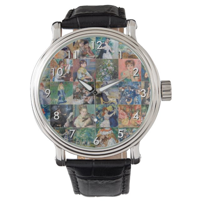 Pierre-Auguste Renoir - Masterpieces Grid Collage Watch (Front)