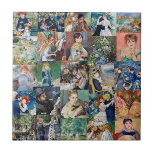 Pierre-Auguste Renoir - Masterpieces Patchwork Ceramic Tile
