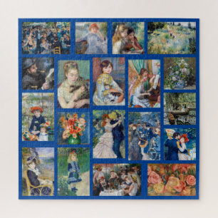 Pierre-Auguste Renoir - Masterpieces Patchwork Jigsaw Puzzle