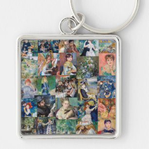 Pierre-Auguste Renoir - Masterpieces Patchwork Key Ring