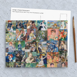 Pierre-Auguste Renoir - Masterpieces Patchwork Postcard