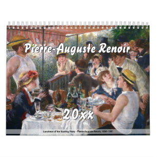 Pierre-Auguste Renoir Masterpieces Selection Calendar