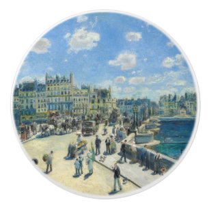 Pierre-Auguste Renoir - Paris, Pont-Neuf Ceramic Knob