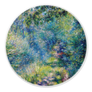 Pierre-Auguste Renoir - Path in the Forest Ceramic Knob