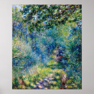 Pierre-Auguste Renoir - Path in the Forest Poster