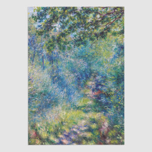 Pierre-Auguste Renoir - Path in the Forest Tissue Paper