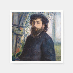 Pierre Auguste Renoir - Portrait of Claude Monet Napkin