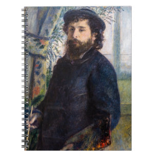Pierre Auguste Renoir - Portrait of Claude Monet Notebook